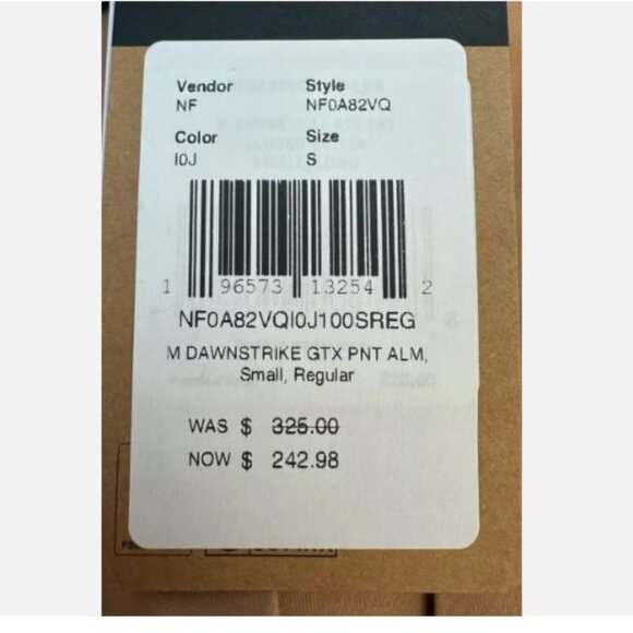 The North Face Dawnstrike GORE-TEX Pants Men’s Size S Regular Ski Snowboard New - Picture 16 of 16